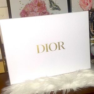 Authentic Christian Dior cosmetic pouch with box